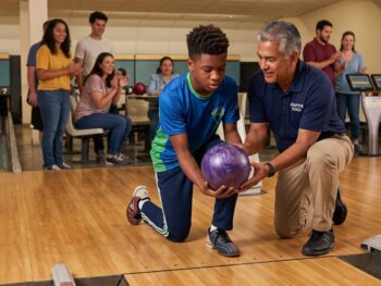 ASD Bowling rock the baby