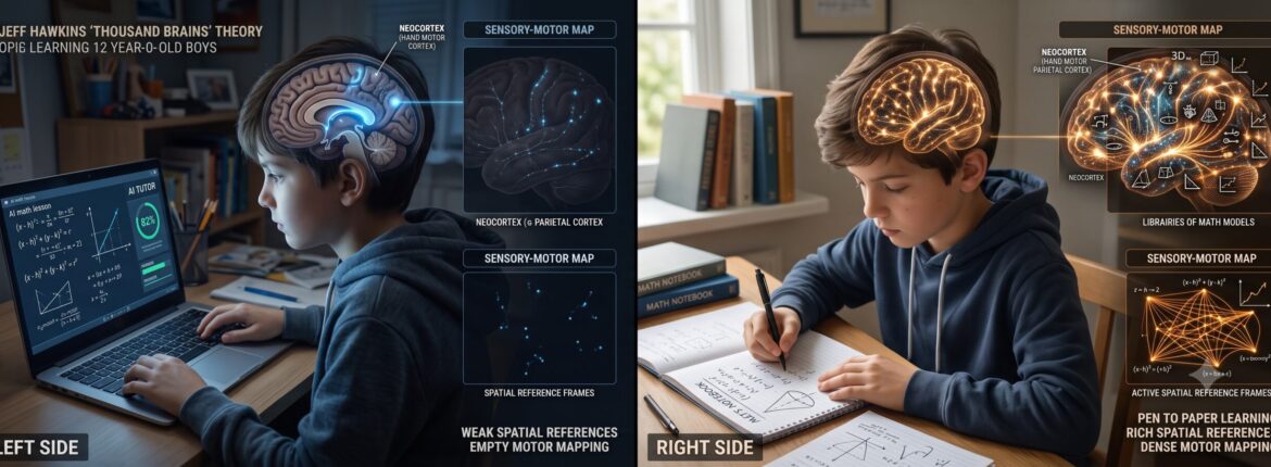 Math AI vs Pen to paper
