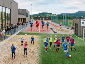 Norway's kids play hard